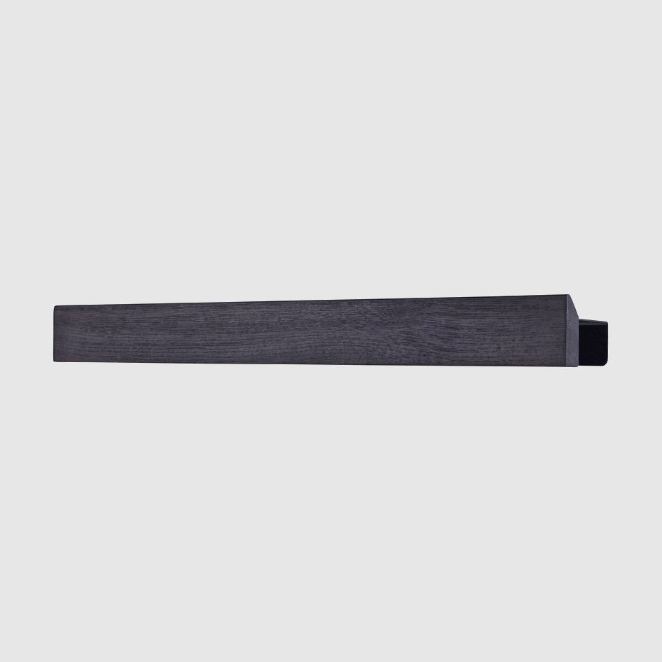 Flex magnetic shelf long - black oak/black*
