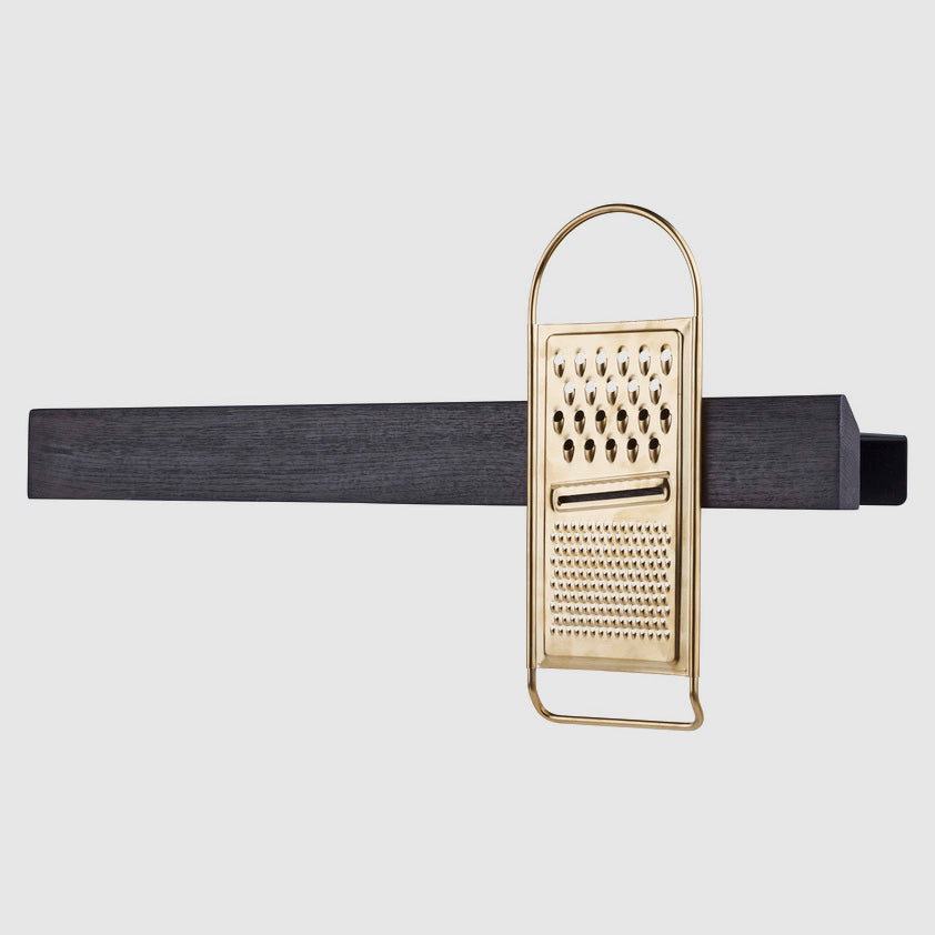 Flex magnetic shelf long - black oak/black*